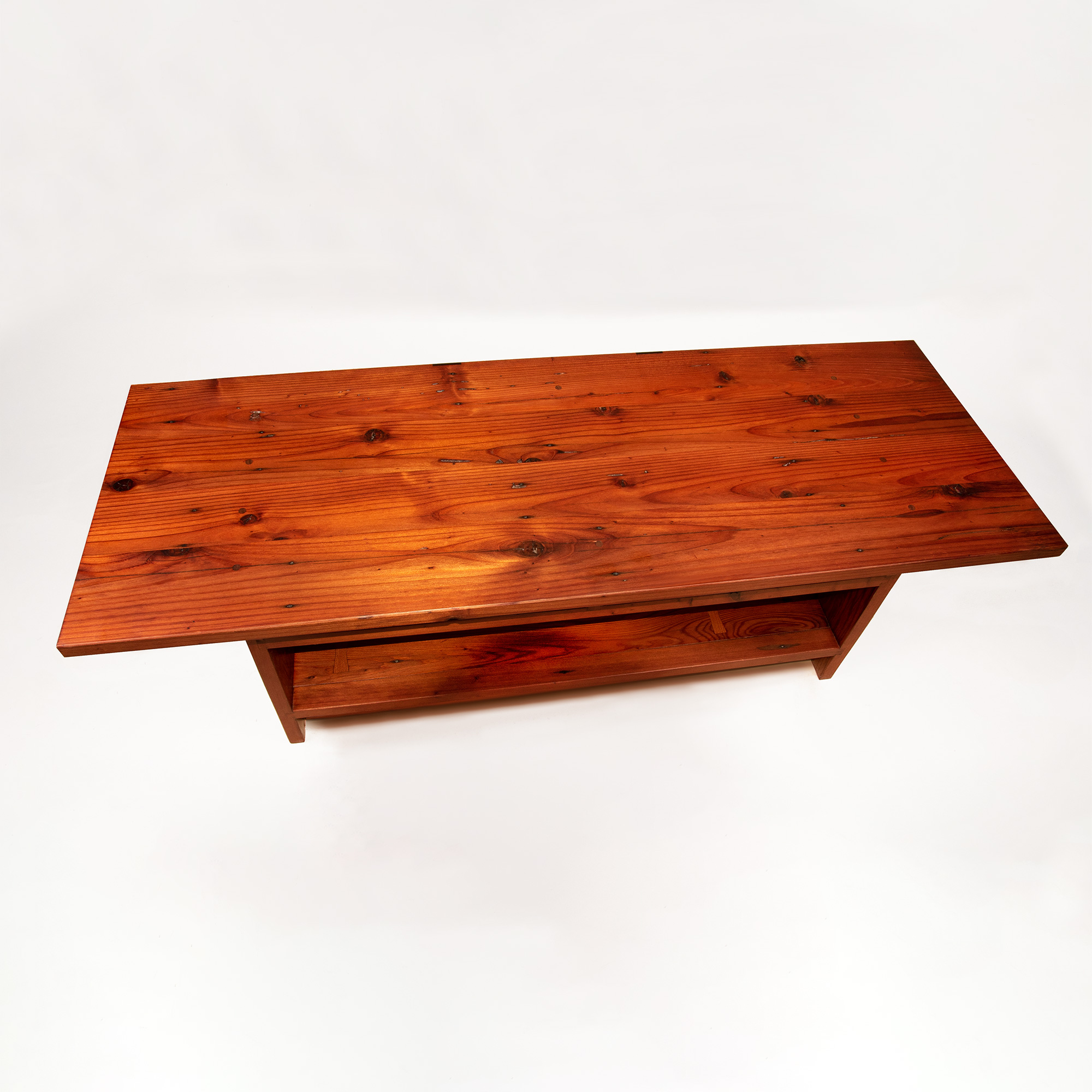 Two Drawer Coffee Table – Marc Springer Furniture Maker
